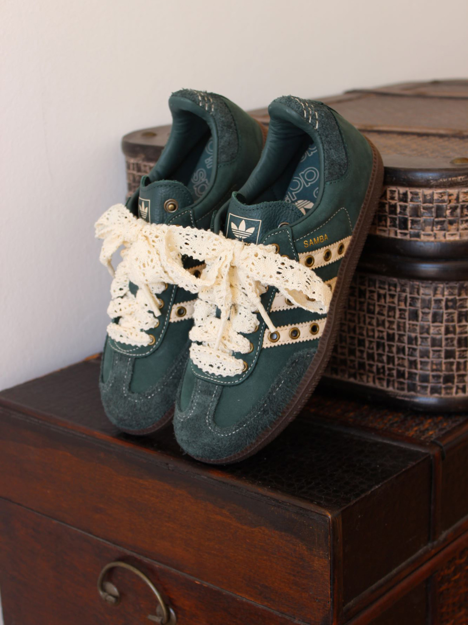 Adidas Samba OG 'Mineral Green' by MBS Studio